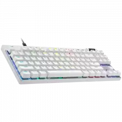 LOGITECH G PRO X TKL RAPID Gaming Keyboard - WHITE - US INT'L - USB - EMEA28i-935 - LINEAR