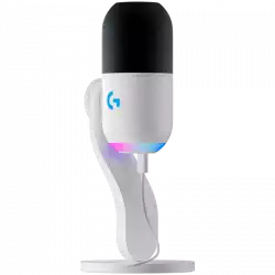 LOGITECH G Yeti GX RGB Gaming Microphone - LIGHTSYNC - OFF WHITE - USB                          