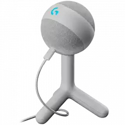 LOGITECH G Yeti Orb RGB Gaming Microphone -  LIGHTSYNC - OFF WHITE - USB                          