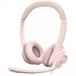 LOGITECH H390 Corded Headset - ROSE - USB
