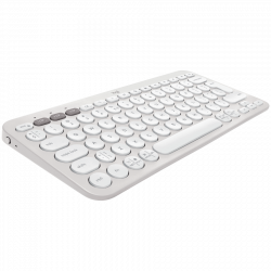 LOGITECH K380S Bluetooth Keyboard - TONAL WHITE - US INT'L
