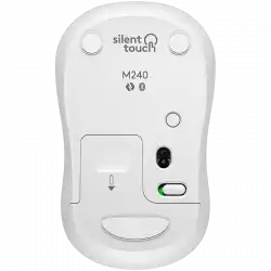 LOGITECH M240 Bluetooth Mouse - OFF WHITE - SILENT