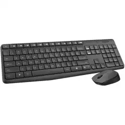 Logitech MK235 Wireless Keyboard and Mouse Combo - Grey - US INTL