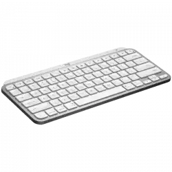 LOGITECH MX Keys Mini For MAC Bluetooth Illuminated Keyboard - PALE GREY - US INT'L
