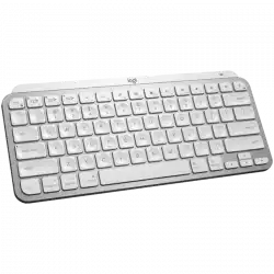 LOGITECH MX Keys Mini For MAC Bluetooth Illuminated Keyboard - PALE GREY - US INT'L