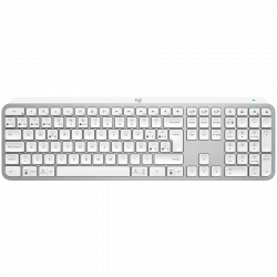 LOGITECH MX Keys S Bluetooth Illuminated Keyboard - PALE GREY - US INT'L