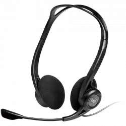LOGITECH PC960 Corded Stereo Headset BLACK - USB