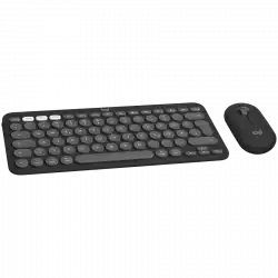 LOGITECH Pebble 2 for MAC Bluetooth Keyboard Combo - TONAL GRAPHITE - US INT'L