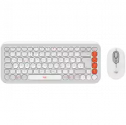 LOGITECH POP ICON COMBO - OFF WHITE - US INT'L - BT  - INTNL-973