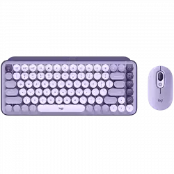 LOGITECH POP ICON KEYS - LILAC  - US INT'L - BT  - INTNL-973