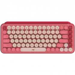 LOGITECH POP ICON KEYS - ROSE - US INT'L - BT  - INTNL-973