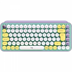 LOGITECH POP Keys Bluetooth Mechanical Keyboard - DAYDREAM MINT - US INT'L