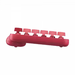 LOGITECH POP Keys Bluetooth Mechanical Keyboard - HEARTBREAKER ROSE - US INT'L