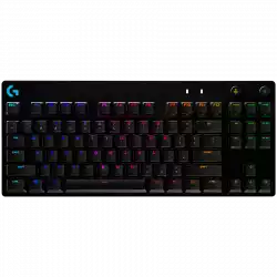 LOGITECH G PRO X TKL LIGHTSPEED Mechanical Gaming Keyboard - BLACK - US INT'L - TACTILE                          
