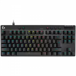 LOGITECH PRO X TKL RAPID Gaming Keyboard  - BLACK - US INT'L - USB - EMEA28i-935 - LINEAR