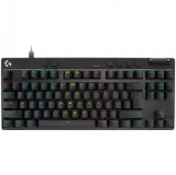 LOGITECH PRO X TKL RAPID Gaming Keyboard  - BLACK - US INT'L - USB - EMEA28i-935 - LINEAR