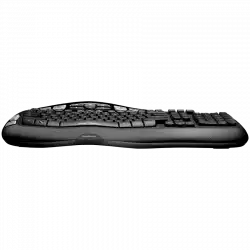 Logitech Wave Keys wireless ergonomic keyboard - GRAPHITE - US INT`L - 2.4GHZ/BT - N/A - INTNL-973 - UNIVERSAL
