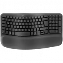 LOGITECH Wave Bluetooth ergonomic keyboard - GRAPHITE - US INT'L - B2B