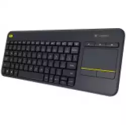 LOGITECH K400 Plus Wireless Touch Keyboard - BLACK - US INT'L