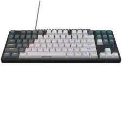 LORGAR Azar 514TKL, Wired RGB mechanical gaming keyboard, white, EN layout