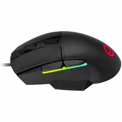 LORGAR Jetter 357, gaming mouse, Optical Gaming Mouse with 6 programmable buttons, Pixart ATG4090 sensor, DPI can be up to 8000, 30 million times key life, 1.8m PVC USB cable, Matt UV coating and RGB lights with 4 LED flowing mode, size:124.90*71.65*41.36mm, 115g