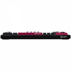 LORGAR KBP7075W, Wireless 75% Mechanical Gaming Keyboard Pro, Black/red, EN layout