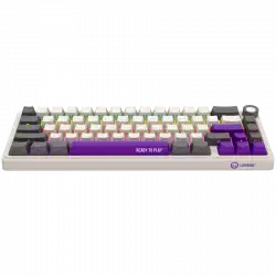 LORGAR KBP70MW, Wireless 65% Mechanical Gaming Keyboard Pro, Beige, EN layout