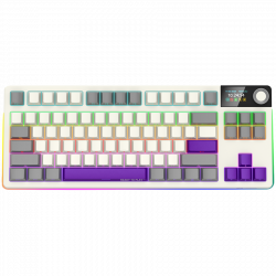 LORGAR KBP70TKLW, Wireless TKL Mechanical Gaming Keyboard Pro, Beige, EN layout
