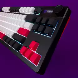 LORGAR KBP70TKLW, Wireless TKL Mechanical Gaming Keyboard Pro, Beige, EN layout