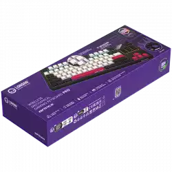 LORGAR KBP70TKLW, Wireless TKL Mechanical Gaming Keyboard Pro, Black/red, EN layout
