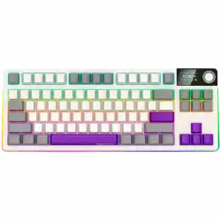 LORGAR KBP70TKLW, Wireless TKL Mechanical Gaming Keyboard Pro, Beige, EN layout