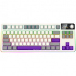LORGAR KBP70TKLW, Wireless TKL Mechanical Gaming Keyboard Pro, Beige, EN layout