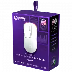 LORGAR MSA10W, Wireless Gaming Mouse Advanced, white