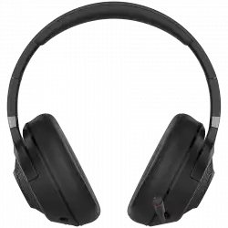 Lorgar Noah 501, gaming bluetooth headset with microphone, BT 5.3 JL7006, battery 1000mAh, type-C charging cable 0.8m, audio cable 1.5m, size:195*185*80mm, 0.28kg. Black