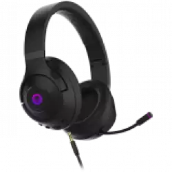 Lorgar Noah 701, gaming headset with microphone, 2.4G+ BT 5.0 Realtek 8763, battery 1000mAh, type-C charging cable 0.8m, audio cable 1.5m, size:195*185*80mm, 0.28kg. Black
