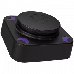 LORGAR SMP40, RGB Microphone with external mute button and metal stand, Black