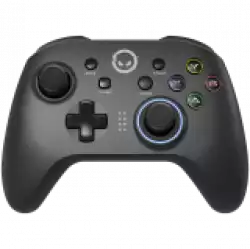 LORGAR TRIX-510, Gaming controller, Black, BT5.0 Controller with built-in 600mah battery, 1M Type-C charging cable ,6 axis motion sensor support nintendo switch ,android,PC, IOS13, PS3, normal size dongle,black