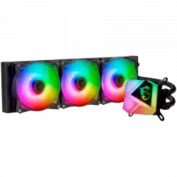 MAG CORELIQUID C360, Global, 3x ARGB Fan, ARGB Block, Color Box, LGA 1150/1151/1155/1156/1200/1700, LGA 1366/2011/2011-3/2066, AM5/AM4/FM2+/FM2/FM1/AM3+/AM3/AM2+/AM2, SocketTR4/sTRX4/SP3