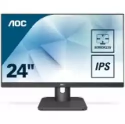 Монитор AOC 24E1Q, 23.8" WLED IPS, 1920x1080@@60Hz, 5ms GtG, 250cd/m2, 1000:1, DCR 20m:1, FlickerFree, Low Blue Light, 2Wx2, Tilt, D-SUB, HDMI, DP