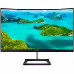 Монитор Philips 272E1CA 27" Curved 1500R WLED VA 1920x1080@@75Hz, 4ms, 250cd/m2, 3000:1, Mega Infinity DCR, Low Blue Light, Tilt, D-SUB, HDMI, DP,  Speakers, Black