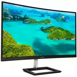 Монитор Philips 272E1CA 27" Curved 1500R WLED VA 1920x1080@@75Hz, 4ms, 250cd/m2, 3000:1, Mega Infinity DCR, Low Blue Light, Tilt, D-SUB, HDMI, DP,  Speakers, Black