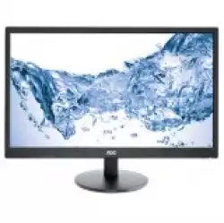 Монитор AOC 23.6''(59,9cm) LED E2470SWHE (23.6'', 16:9, 1920x1080, LED, 250 cd/m2, 20.000.000 : 1, 5 ms, 170/160°, VGA, 2x HDMI, Black, Warranty 3y)