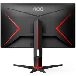 Монитор AOC 27G2U5/BK 27'' WLED Gaming, 75Hz, 1 ms, FreeSync, IPS Panel, 1920x1080, 250cd/m2, 1000:1, 2xHDMI, Displayport, 4xUSB 3.0, Speakers, Height adjustable, Pivot, Swivel, VESA