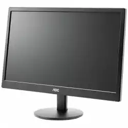 Монитор AOC LED E2070SWN (19.5'', TN, 16:9, 1600x900, 5 ms, 600:1, 20M:1, 90/50, 200 cd/m2, VGA, Tilt: -3/+10, VESA) Black