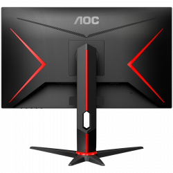 Монитор AOC LED 24G2U IPS Gaming (23.8“, 16:9, 1920x1080, IPS, 144Hz, 250 cd/m², 1000:1, 20M:1, 1 ms, 178/178°, VGA, 2xHDMI, DP, 4 x USB 3.0, Speakers, Tilt, Swivel, H. Adjust, VESA, Frameless) Black-Red, 3y