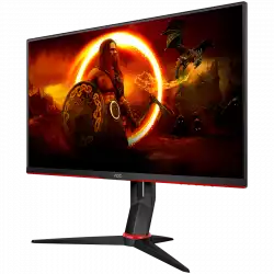Монитор AOC LED 24G2U IPS Gaming (23.8“, 16:9, 1920x1080, IPS, 144Hz, 250 cd/m², 1000:1, 20M:1, 1 ms, 178/178°, VGA, 2xHDMI, DP, 4 x USB 3.0, Speakers, Tilt, Swivel, H. Adjust, VESA, Frameless) Black-Red, 3y