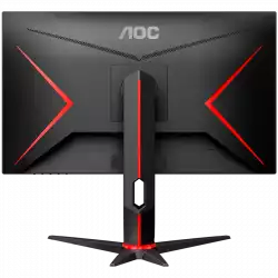 Монитор AOC LED 24G2U IPS Gaming (23.8“, 16:9, 1920x1080, IPS, 144Hz, 250 cd/m², 1000:1, 20M:1, 1 ms, 178/178°, VGA, 2xHDMI, DP, 4 x USB 3.0, Speakers, Tilt, Swivel, H. Adjust, VESA, Frameless) Black-Red, 3y