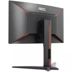 Монитор AOC LED CQ32G1 2K Curved Gaming (32“, 16:9, 2560x1440, VA, 144Hz, 300 cd/m², 3000:1, 80M:1, 1 ms, 178/178°, VGA, 2xHDMI, DP, Audio , Tilt, VESA, Ergonomic, Borderless) Black-Red, 3y