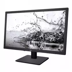 Монитор AOC LED E975SWDA (18.5'', 16:9, 1366x768, TFT-LCD, 250 cd/m², 200M:1, 5 ms, 170/160°, VGA, DVI-D, 2W speakers, Tilt: -5 to +20°) Black, 3y