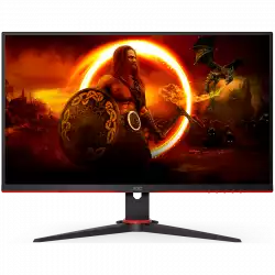 Монитор AOC 24G2SAE/BK 23.8 Gaming VA 1920x1080 at 165Hz, 1ms, 3000:1, 3-sided frameless, Speakers, VGA, 2xHDMI, DP, Tilt, 3y